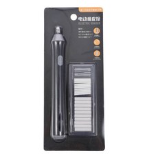 전동지우개 자동 전문가용 전동 지우개 1세트 스케치 용 연필 그림용 학용품 미술용, Black