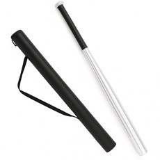 포스백 호신용 야구배트 야구방망이, 실버, 1개