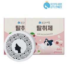 욕실의여왕 다목적 생활 고체 탈취제 블랙체리향 본품 숯목초액함유, 230g, 2개
