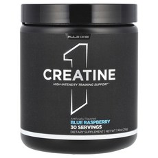 Rule One Proteins 크레아틴 블루 라즈베리 (7.41oz) - 210 g, 210g, 1개
