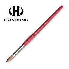화홍 771 평붓 둥근붓 수채화붓, 1개, 둥근붓 14호
