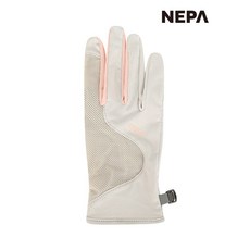 [네파] _NC송파점 여성 메쉬원단을 사용하여 통기성이 좋아 여름에도 착용하기 좋음 HIFLOW 하이플로우 W쿨메쉬 장갑 7J28105 SP, 00S, 그레이(B25), 1개