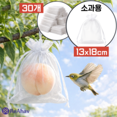 레아하브 프루트가드 과일 보호망, 30개, 화이트