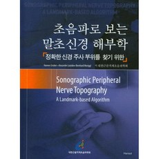 (한솔의학) 초음파로 보는 말초신경 해부학 / Hannes Gruber + 경제서적에서 공급