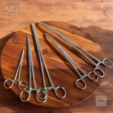 겸자 가위 14cm 분재가위, 일자형 14cm