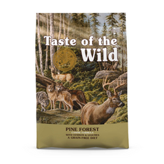 海陸饗宴 Taste of the Wild 松林鹿肉無穀犬糧，全犬適用，呵護腸胃，亮麗毛髮, 2.27kg, 1個, 成年