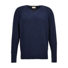 마리야 V넥 코튼 스웨터