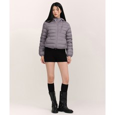 스탠다드 STANDARD WOMAN [시티 레저] 우먼즈 후디드 라이트 다운 재킷 [퍼플 그레이] MWEDJ9B57-PG 685967
