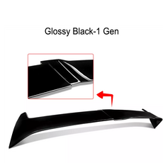 스포일러 VW 골프 7.5 리어 테일게이트 윈도우 7 루프 MK7 VII R - 액세서리 자동차 스타일 외부 부품, [01] glossy black 1 gen, 1개