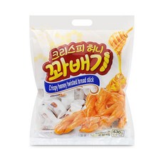 미니 크리스피 허니 꽈배기 530gx1개 낱개포장 단체 어린이 사무실 과자 간식
