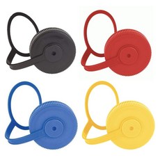 Nalgene 날진 와이드 마우스 물병 교체 캡 (1.0리터 1.5리터전용 입구 넓은 뚜껑), 와이드마우스뚜껑 블랙, 1개