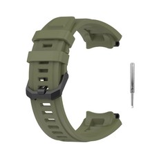 Huami Amazfit T Rex2 공식 동일한 스트랩, Green, 1개