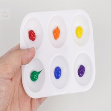 챌리나마켓 6구 미술용 파레트 휴대용팔레트