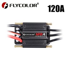 FLYCOLOR 브러시리스 ESC 5V 50A 6S 카드 90A LIPO 보트 속도 120A 컨트롤러 지원 70A BEC RC 150A 5A 프로그래밍, 120A 2 6S