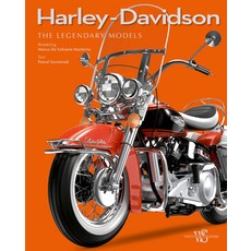 (영문도서) Harley-Davidson: The Legendary Models Hardcover, White Star Publishers, English, 9788854409453