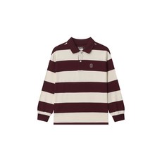 매장정품 COVERNAT 커버낫 KIDS 컬리지 럭비티셔츠 버건디 CK2503LT05BU 1261157
