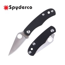 Spyderco 스파이더코 버그 G-10 - C133GBKP 캠핑 접이식 나이프, 1개, G10 - C133GBKP