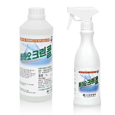 진로발효 바이오크린콜 75% 1L 1개+450ml 1개, 1세트