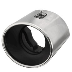 혼다 어코드 2008 년 2009 년 2010 2012 후면 머플러 팁 PIPE 스틸 배기 테일, 보여진 바와 같이, 하나