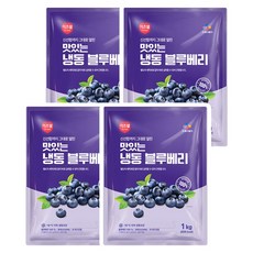 CJ 이츠웰 냉동 블루베리 1Kg x 4개