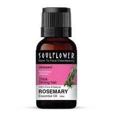 Soulflower Soulflower Rosemary Essential Oil for Hair nourishment Hair thinning care 10 ml