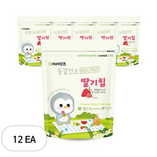 베베잇츠 동결건조 과일칩, 12개, 12g