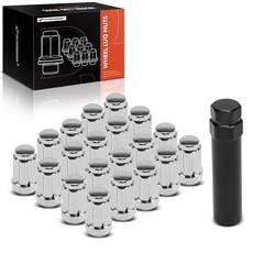 A-PREMIUM 프리미엄 닷지 니트로 2007-2011 포드 익스플로러 스포츠 트랙 지프용 휠 너트 교체품 1.3cm1/2인치-20 전면 및 후면 크롬 21개 세트 2, A-PREMIUM 프리미엄 닷지 니트로 2007-201