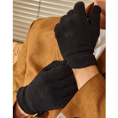 닥스 DAKS WOMENS ACCESSORIES 네이비 플리스 단색 장갑 DCGV5F815N3DCGV5F815N3 101809