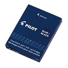PILOT 百樂 IC-50 鋼筆卡式墨水/替芯, 深藍, 1套