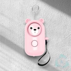 더제이 호신용 경보기 핑크 안심벨 호신용호루라기 무선비상벨