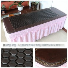 옥장판 매트 원적외선 발열 보온 가정용 난방 옥돌, 18 한국 토르마린, 70 x 190cm매장집, 기본 색상
