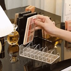 1/2/3구성 아크릴 섀도우 트레이 아이쉐도우 정리 투명 아이섀도 팔레트 진열대, 1개