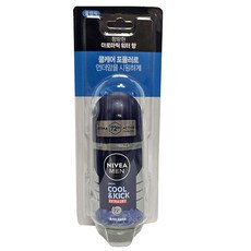 니베아 맨 데오드란트 롤온 쿨 앤 킥, 50ml, 1개