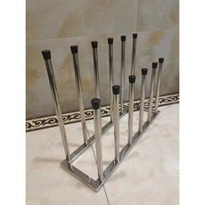 공장 장화 걸이대 급식 식당 작업장 장화 건조대 부츠 SUS 대형 63x20x전면34 후면46 1개, 스텐 라지 63*20*앞뒤 34높이 × 1개