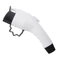 테슬라 호환용 SAE J1772 충전 어댑터 60A 250V 유형 1 EV 자동차 플러그 전기 EVSE용, 01 White