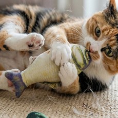 디디몰 캣닙 물고기 장난감 캣닙쿠션