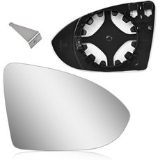 조수석 열선 거울 유리 폭스바겐 VW MK7 2015-2021 골프/GTI 2015-2019 골프 스포츠왜건/R 2017-2019 올트랙 2019-2021 제타 오른쪽 후사경, Passenger Side Mirror