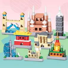 만들기대장 미니블록 세계건축물 랜덤 all+9500Vp