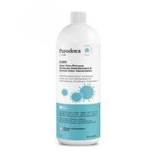 純朵拉 Purodora 寵物除臭清潔劑 加拿大原裝 貓狗鼠兔適用 快速消除尿騷味 屎尿味 便盆布料寢具動物籠除臭, 1個, 環境地面清潔除臭劑 1L
