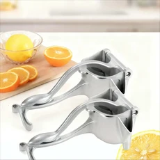 1pc 알루미늄 합금 수동 주스 압착기 핸드 프레스 주서기 석류 오렌지 레몬 사탕수수 바 과일 도구, 02 2PC