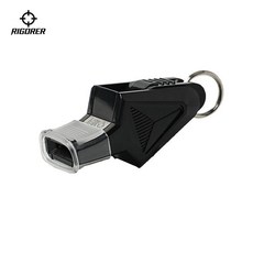 RIGORER 準者無核高音哨, 1個, 黑色 130分貝