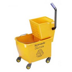 이동식 물걸레 청소통 사무실 상가 탈수기 걸레짜기 마대, 20L 농축 물짜개