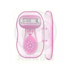 全新一代 雙頭電動剃毛器 乾濕兩用, 安全美體刀【1刀片+1刀柄+1刀盒】