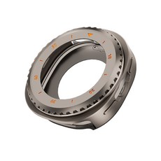 삼성 갤럭시 워치8 클래식 46mm 메탈 케이스 전체커버 충격방지 보호케이스(정밀한 가공 완벽 밀착 외부 충격 강력 흡수 일상 사용 최적), 티타늄 오렌지 오일