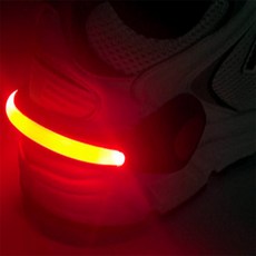 앤플랜잇 야간활동 미아방지 LED 슈즈 밴드 1P 발목안전밴드, 그린