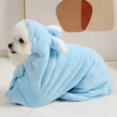 Jeernare 극세사 고양이 강아지 타올 드라이 샤워 강아지 타월 반려동물 부드러운 목욕수건 애견 펫타올 소형 중형 대형견