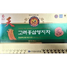 [인기급상승] 6년근 고려홍삼영지차 3g 100포 간편 건강관리, 300g, 1개