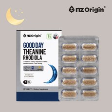 스트레스 케어 영양제 엔젯오리진 L테아닌 L트립토판 감태 홍경천 추출물 로디올라