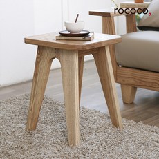 로코코 애쉬원목 모노체어, 상세 설명 참조, 1개