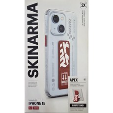 SKINARMA Apex 手機殼 附可伸縮握把支架 強化邊角防摔保護, CLEAR, 1個
